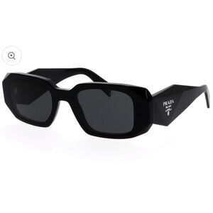 Prada Sleek Black Sunglasses